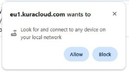 Chrome local devices prompt
