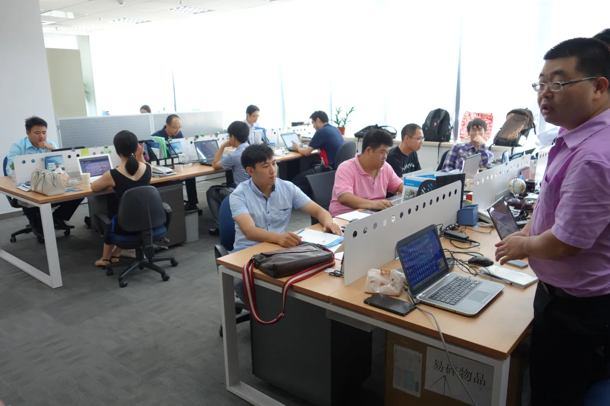 ADInstruments US and China offices open-plan workspace