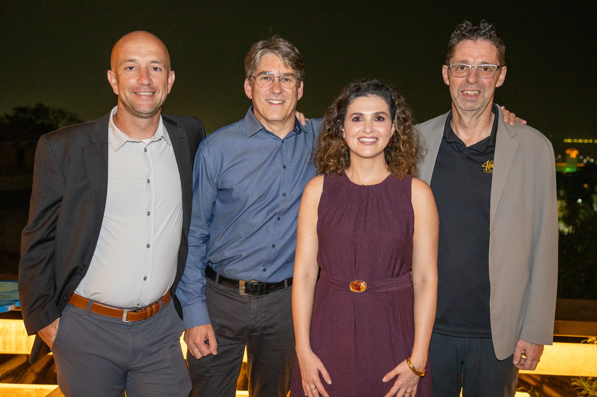 Brazil leadership team group photo at the 40th anniversary celebration
