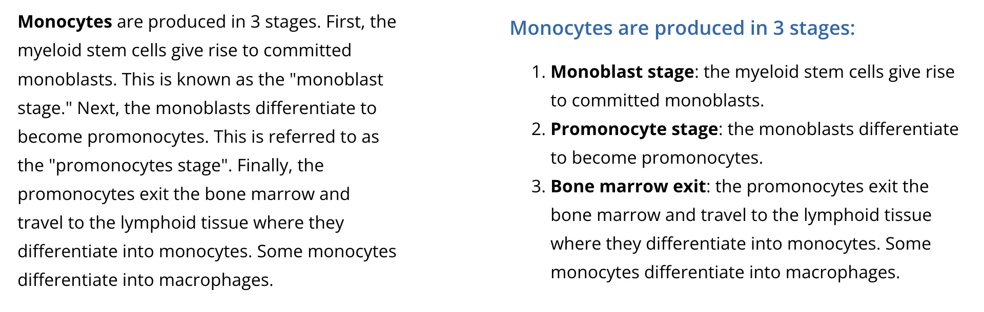 A screenshot of formatted text in Lt.