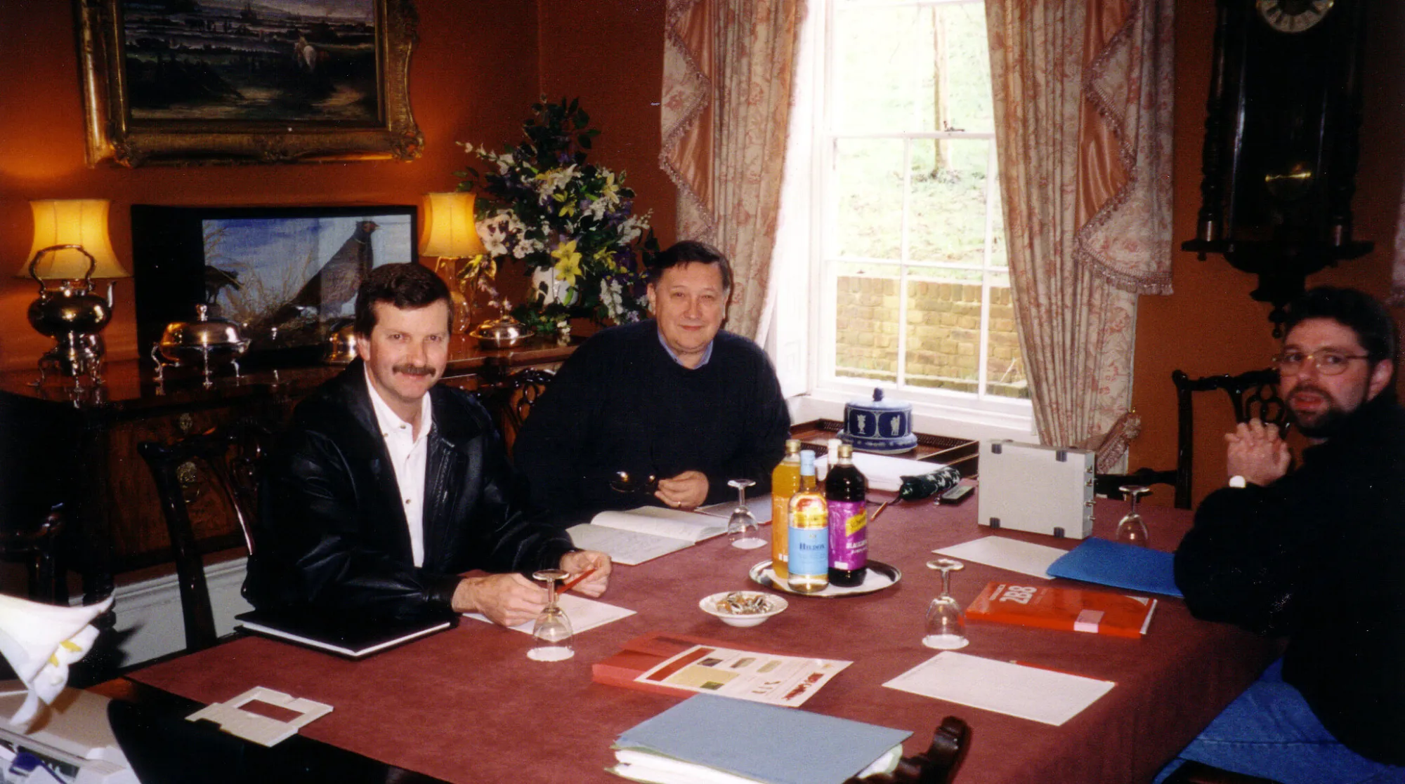 Michael, Boris, Graham late 80s 