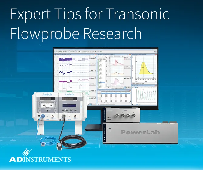 the adinstruments flowprobe system