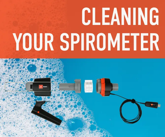 Spirometer Sensor and Cleaning