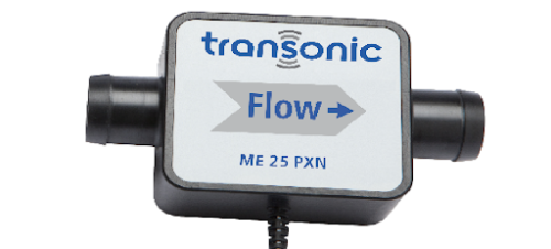 Transonic ME25PXN Inline Flowsensor