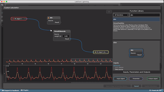 Manually connecting function nodes