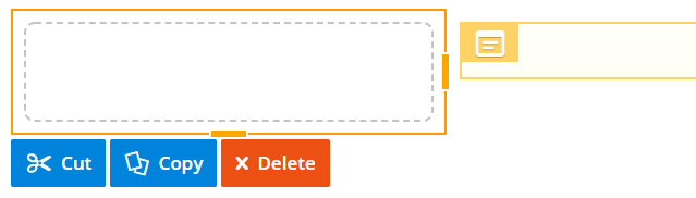 Resizing the Whitespace panel using drag handles