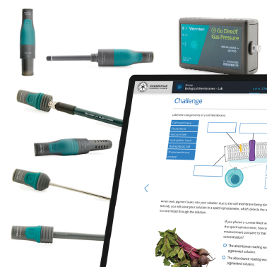 The Lt Biology Collection with Go Direct Sensors.