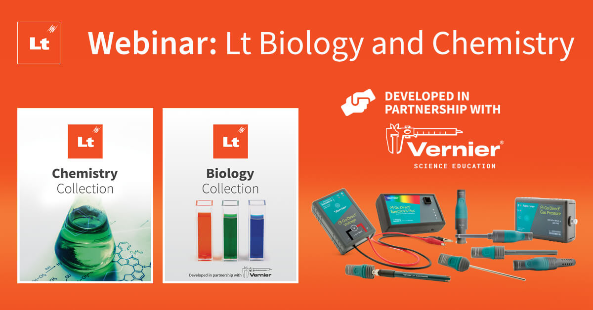 Webinar: Lt Biology and Chemistry with Vernier