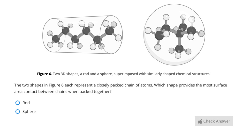 Molecule surface area | Chemistry Collection | Lt